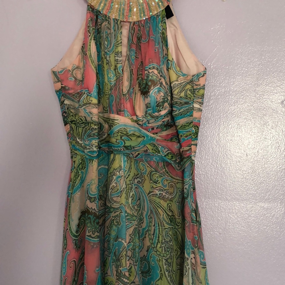 Beautiful pattern gown